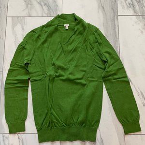 J Crew Green Sweater